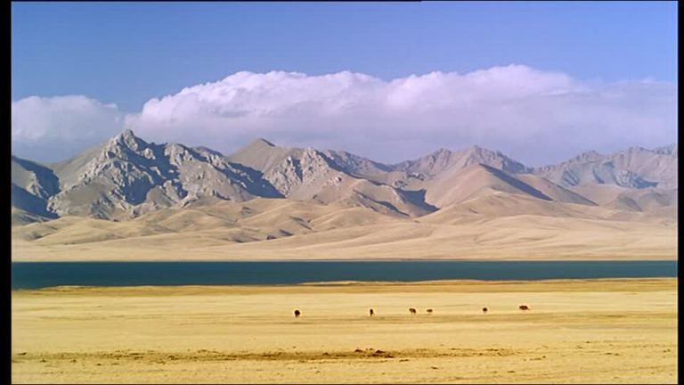 photo paysage kirghizistan
