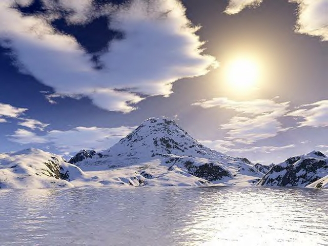 photo photo paysage neige