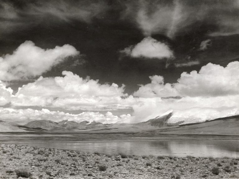 photo paysage zen noir et blanc
