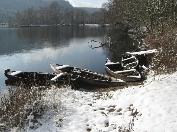 photo image paysage sous la neige