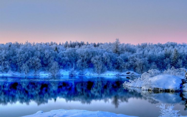 photo paysage bleu