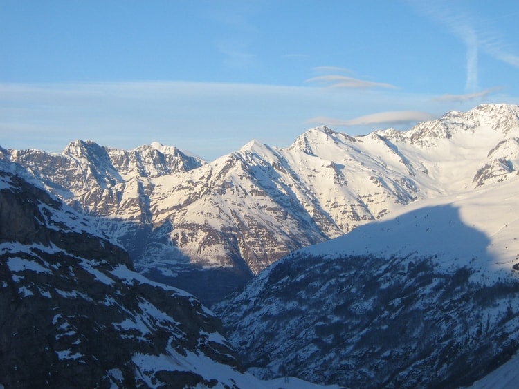photo photo paysage de montagne