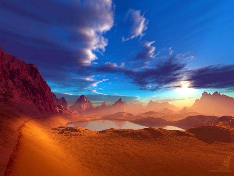 photo photo paysage desert