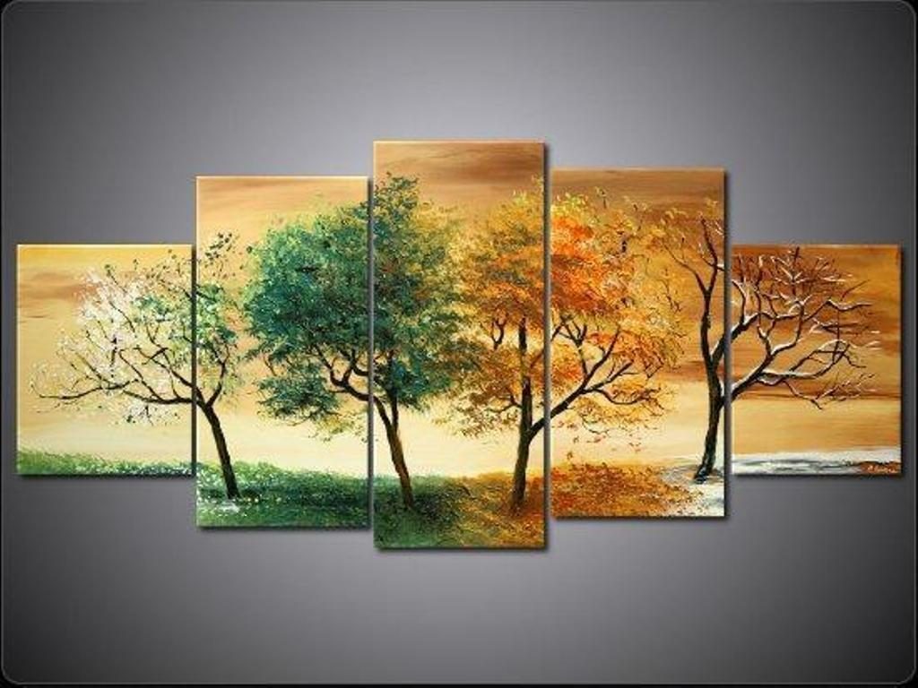 paysage quatre saisons