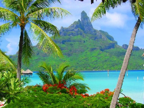 photo image paysage tahiti