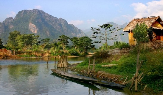 photo image paysage cambodge