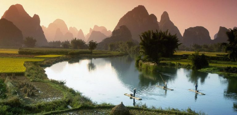 photo image paysage chinois