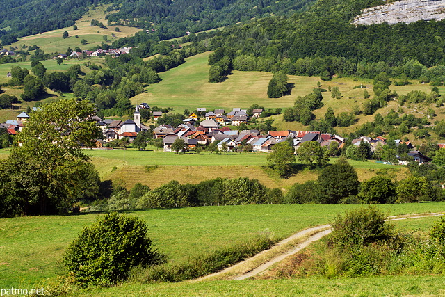 photo image paysage village