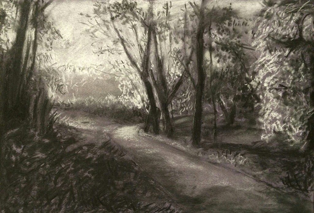Paysage à dessiner