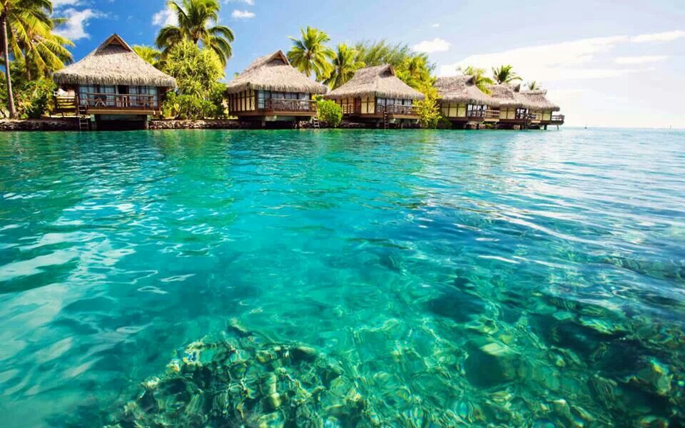 bora bora paysage