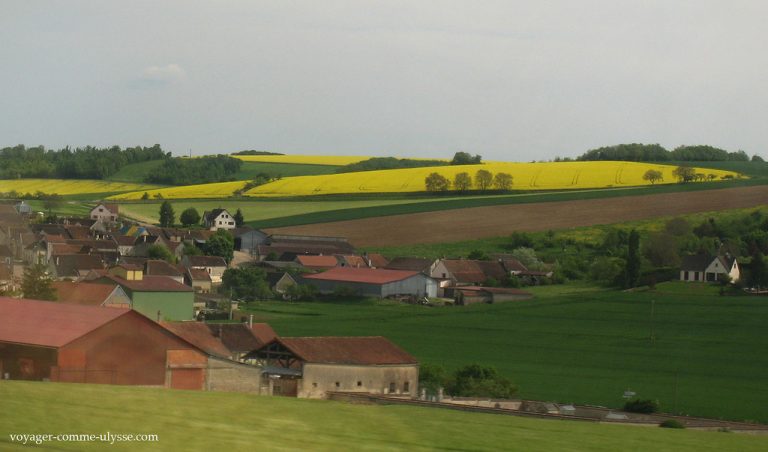 photo photo paysage village campagne